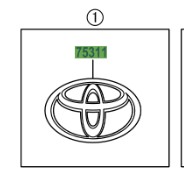 Toyota Yaris Cross 2021- Front Emblem