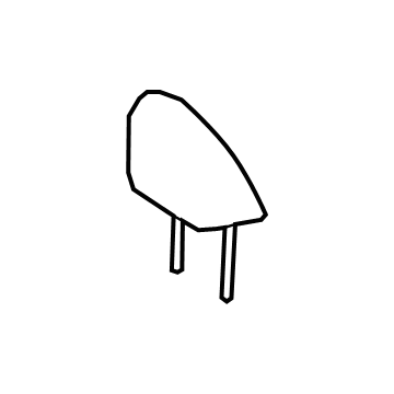 Toyota BZ4X (2022) Front Passenger Side Head Rest