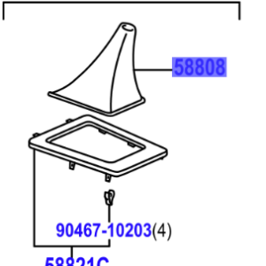 Toyota Crown (1995-2018) Gear Lever Gaiter