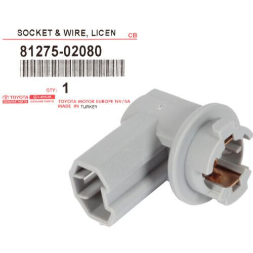 Toyota Corolla Verso (2004-2005) Number Plate Bulb Holder