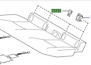 Toyota Corolla 2019-Present ISO Fix Covers