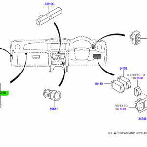 Toyota GT86 (2012 - 2013) Power Outlet Socket Cap