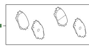 Toyota Rav4 2020-Present Front Brake Pads