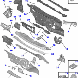 Toyota Proace City (2019) Drip Moulding (L/H)
