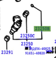 Toyota Supra 1988-1993 Injector Seal