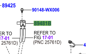 Toyota Rav 4 2012 - 2019 SENSOR, DIFFERENTIAL PRESSURE - Image 3