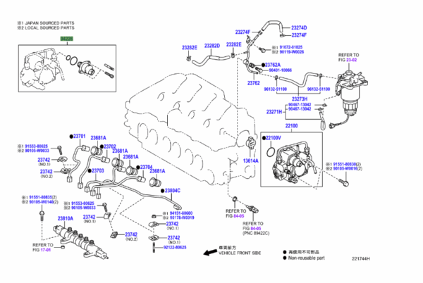 Toyota Land Cruiser (2002 - 2009) Suction Control Valve Kit - Image 2