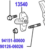 Toyota Corolla 2019 Timing Chain Tensioner No1