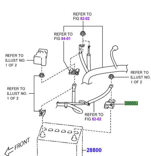 Toyota GT86 (2012 - 2016 ) Negative Battery Terminal Clamp - Image 2
