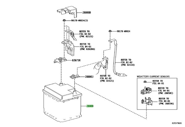 Toyota Corolla (2019)12v Battery