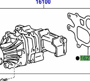 Toyota Hilux 2011-2015 Water Pump Gasket
